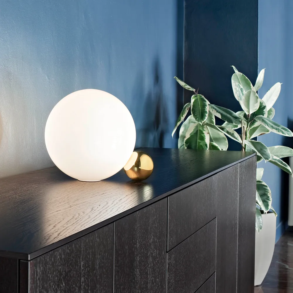 Copycat bordslampa, Koppar Flos