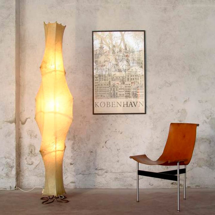 Fantasma piccolo golvlampa, vit, cocoon Flos