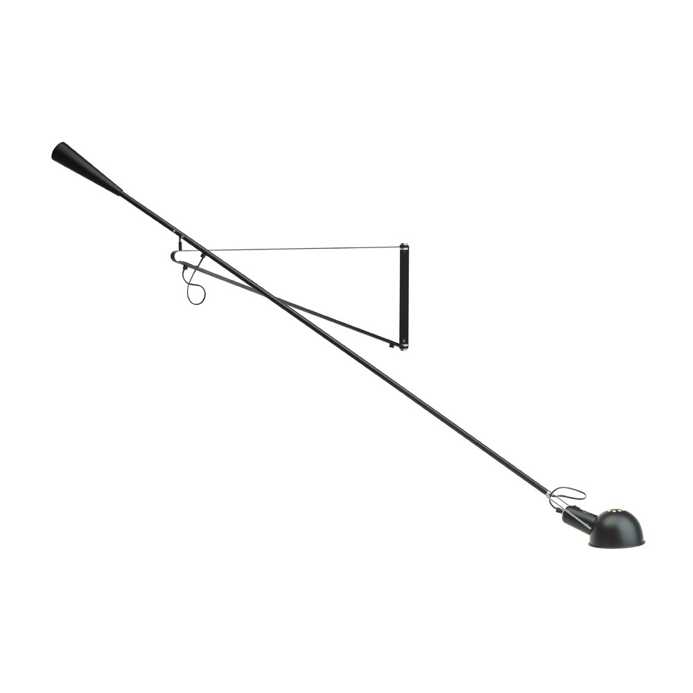 Flos 265 vägglampa svart lack | Skandinavisk Design | Vägglampor | Svart