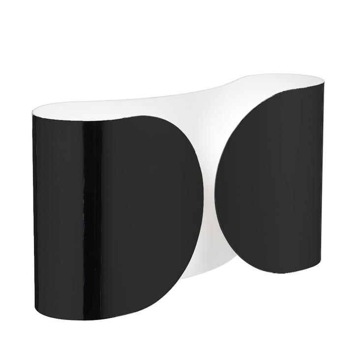 Foglio vägglampa - svart blank - Flos