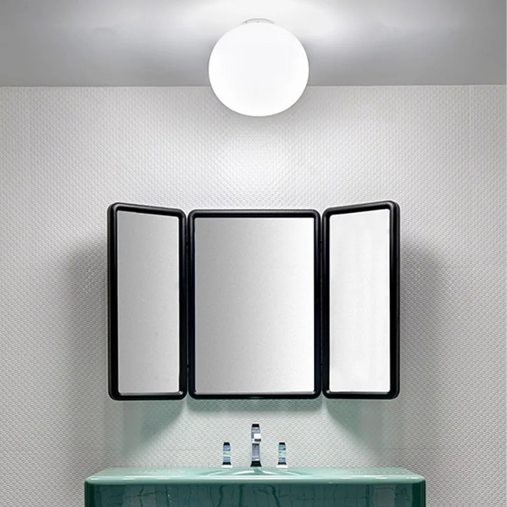 Glo-ball C/W Zero vägg- och taklampa, Vitt opalglas Flos