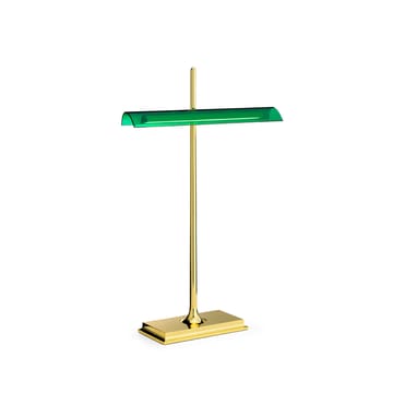 Goldman bordslampa - mässing/grön - Flos