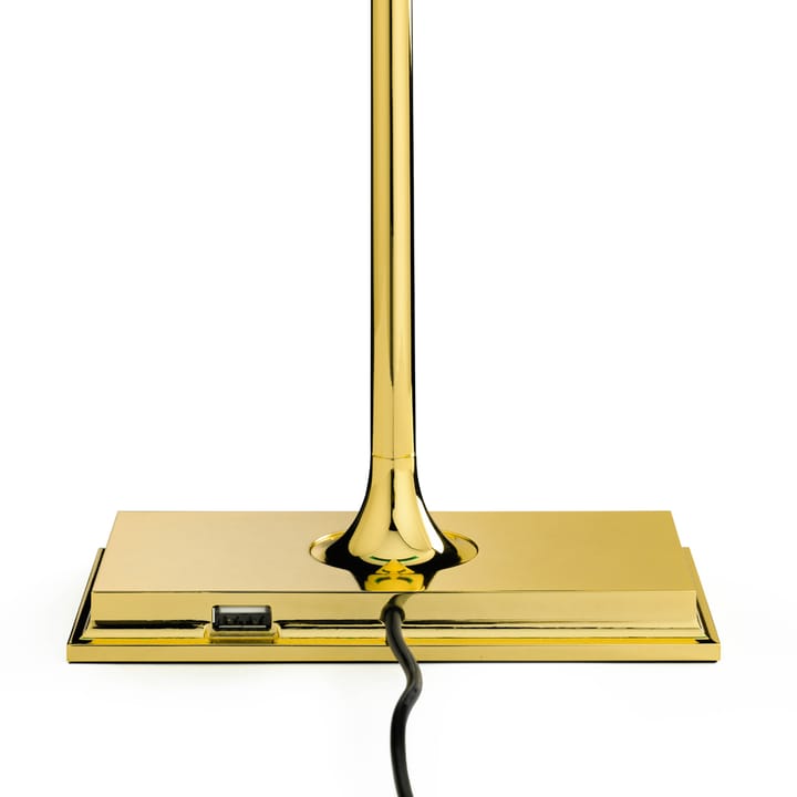 Goldman bordslampa, mässing/grön Flos