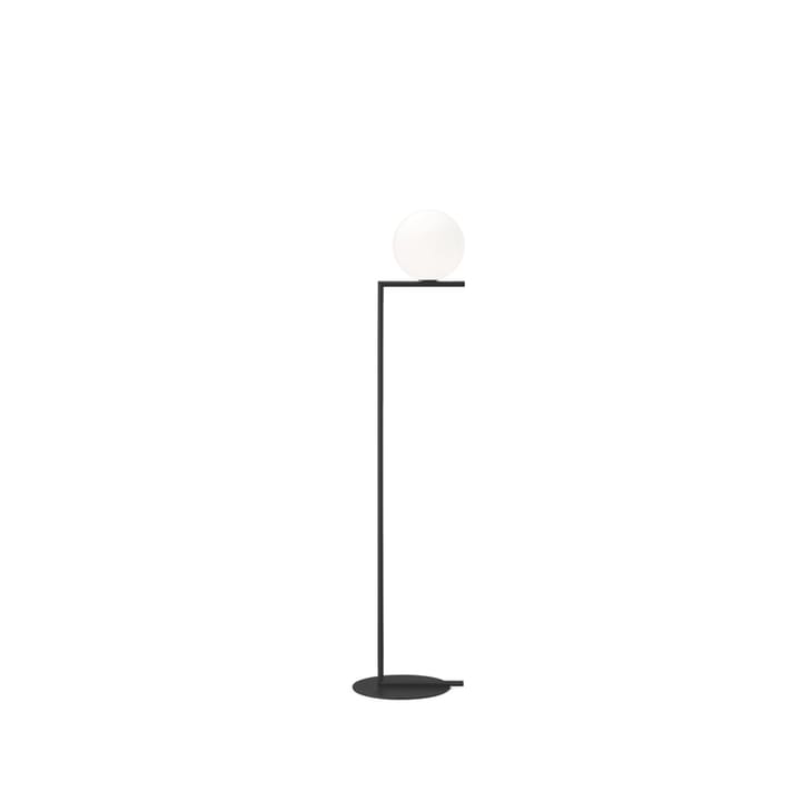 IC lights F1 golvlampa - svart, opal - Flos