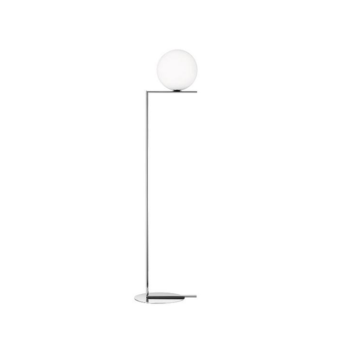 IC lights F2 golvlampa - krom, opal - Flos