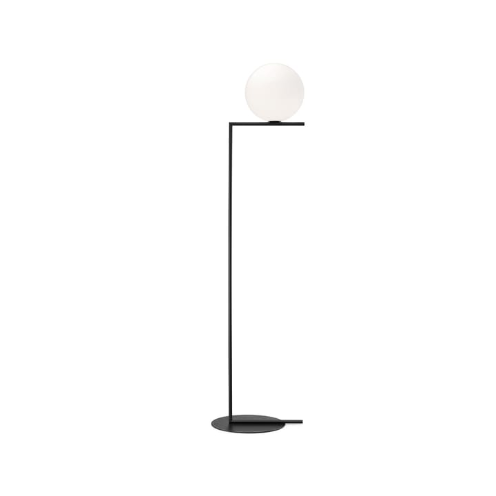 IC lights F2 golvlampa - svart, opal - Flos