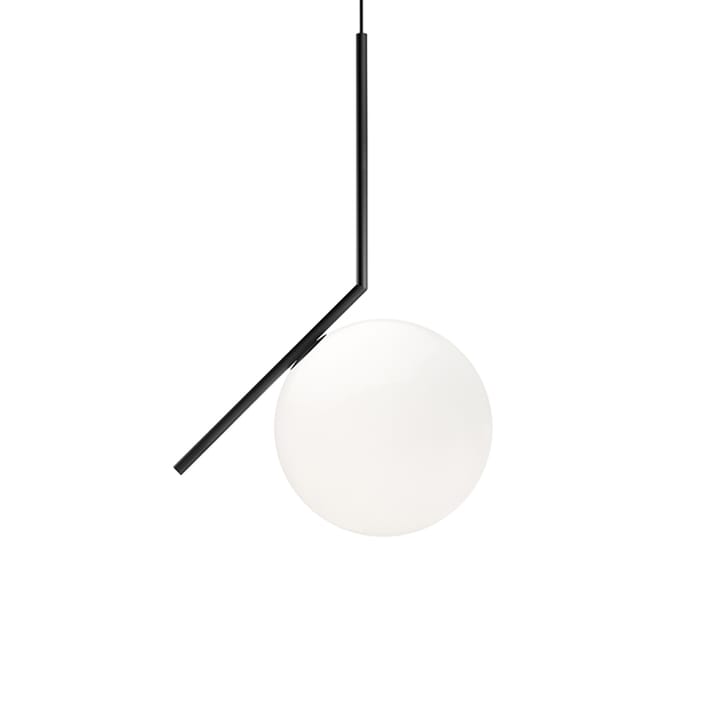 IC lights S2 pendel - svart, opal - Flos