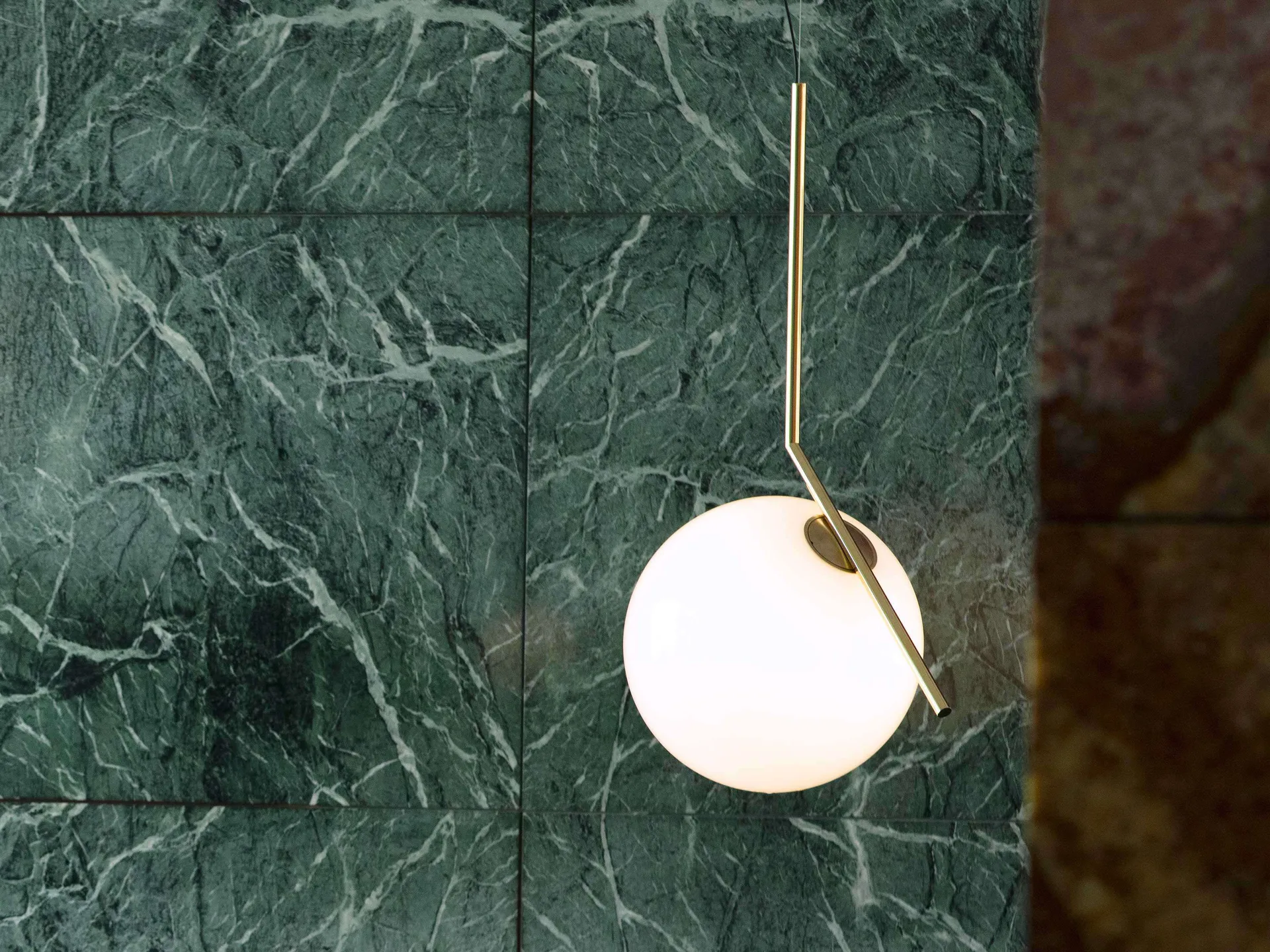 IC Lights S3 pendel 102,8 cm, Gold Flos