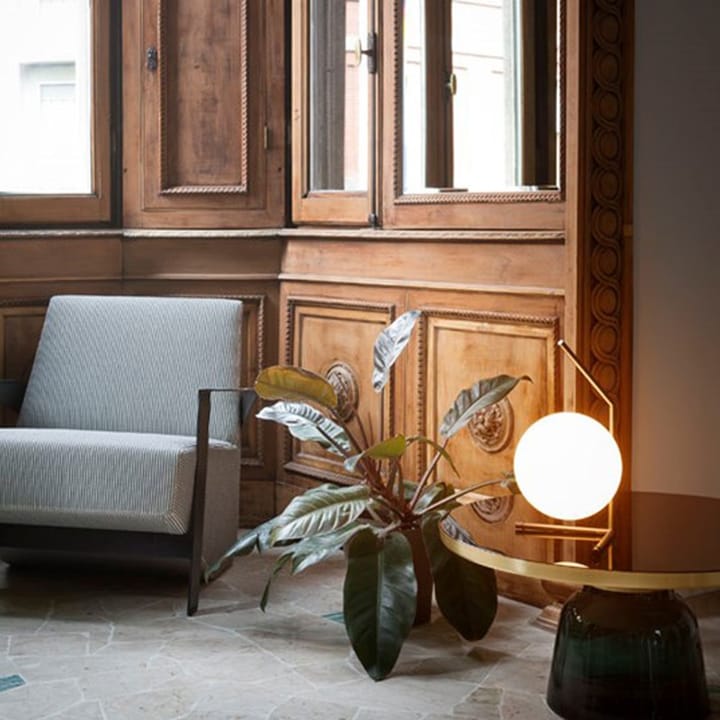IC lights T1 high bordslampa, krom, opal Flos