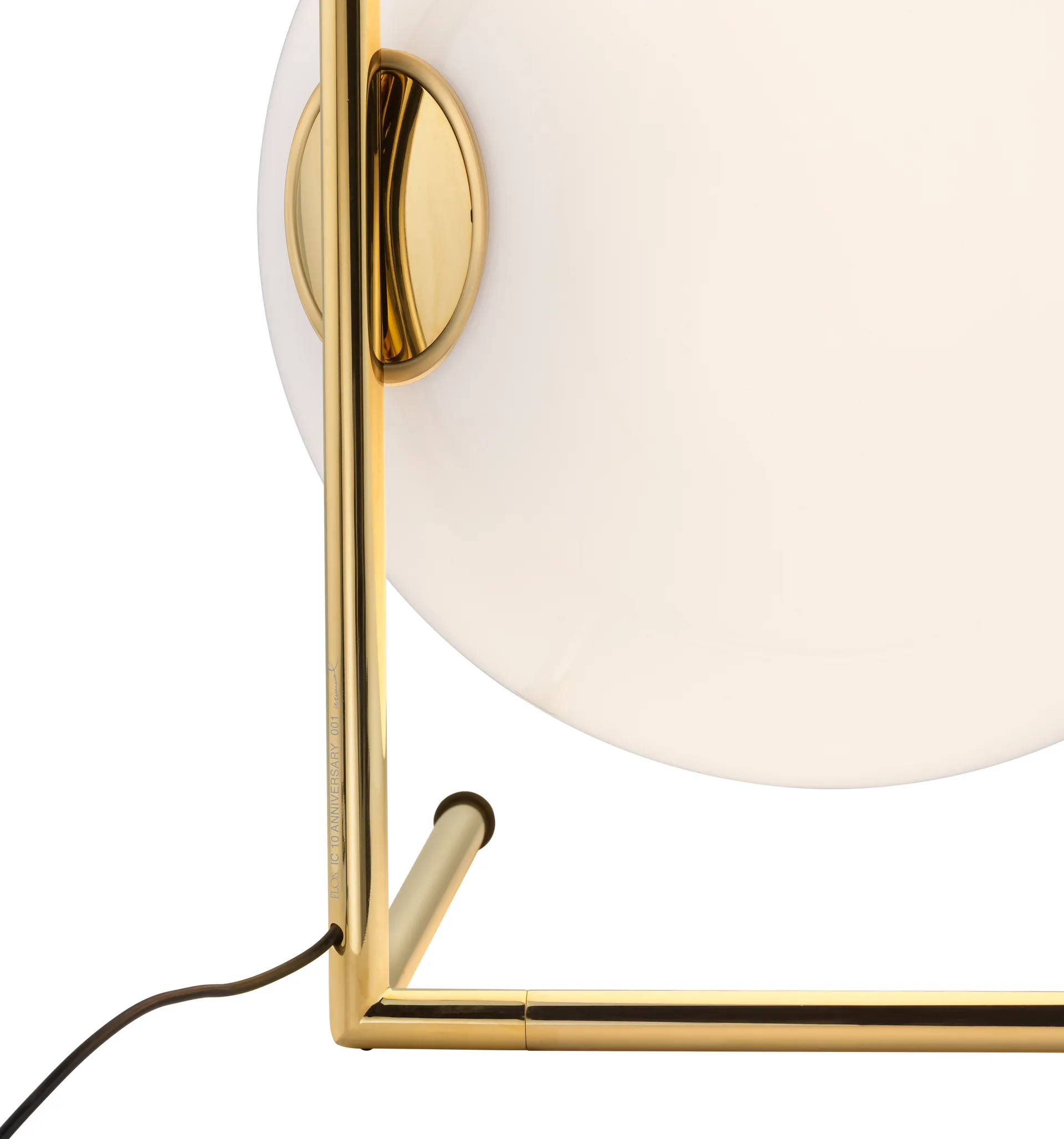 IC T3 bordslampa 52,4 cm, Gold Flos