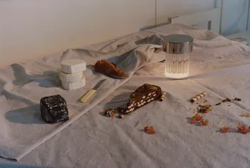 Last Order Fluted IP55 bordslampa - Rostfritt stål - Flos