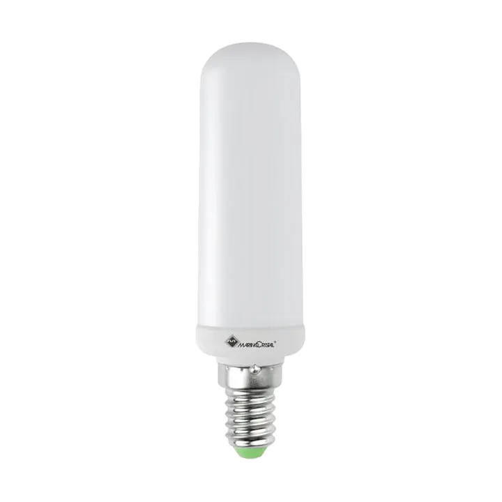 LED T28 opal ljuskälla E14 - 2700K 900lm 8W - Flos