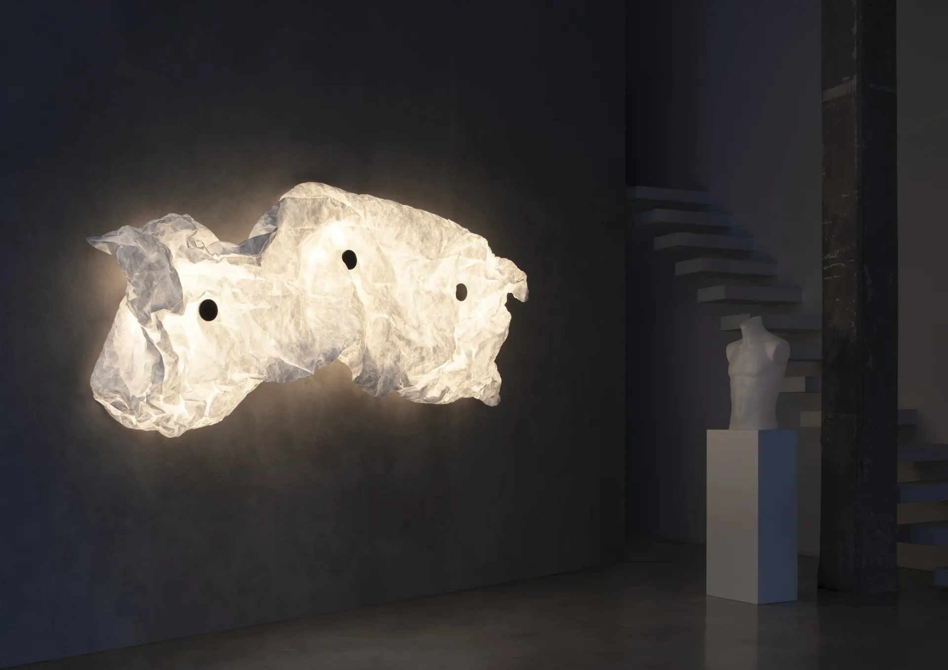 Maap W3 vägglampa - vit,  Flos