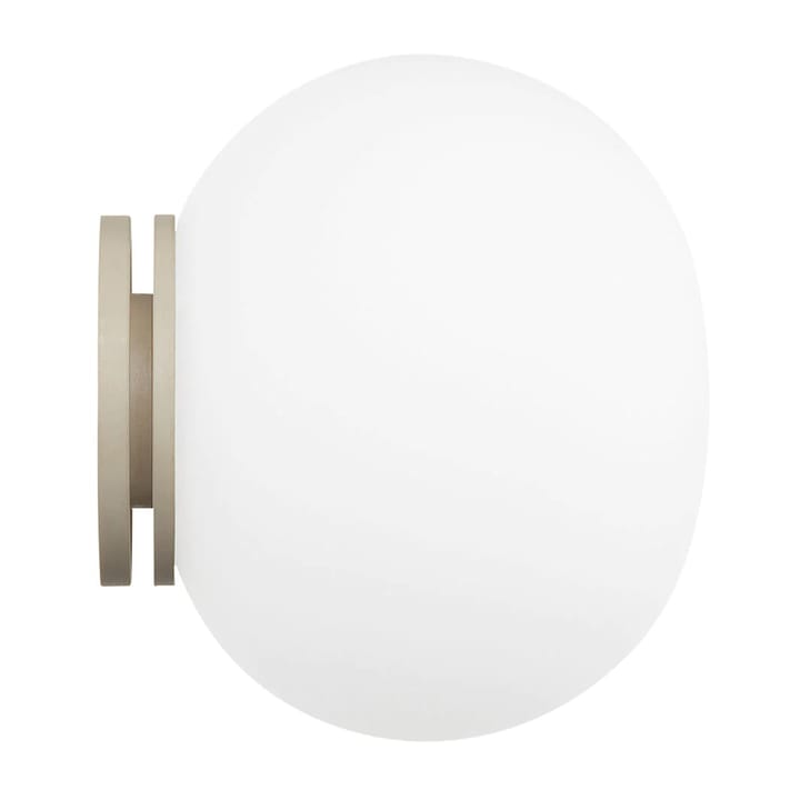 Mini Glo-Ball CW vägg- och taklampa spegelmontering - Vit - Flos