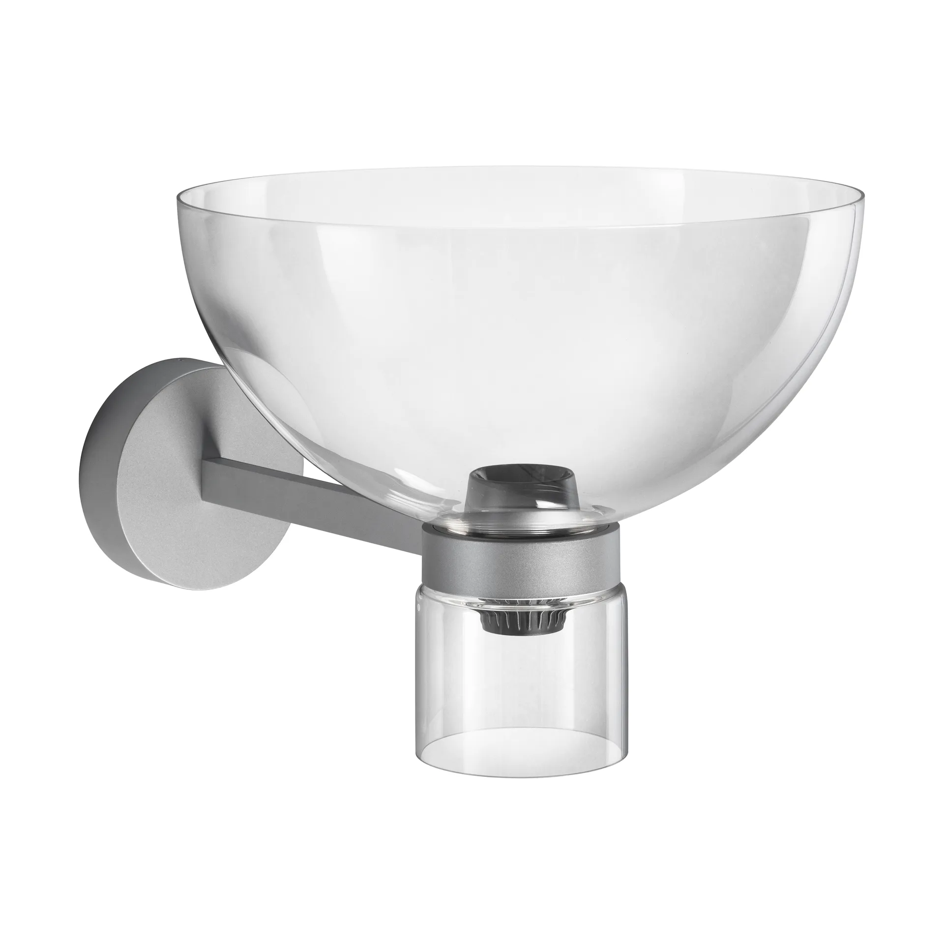 Nocturne Bowl vägglampa - Silver,  Flos