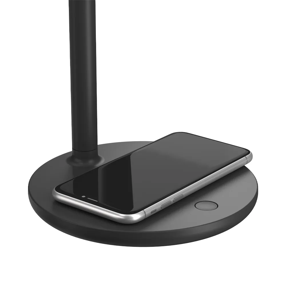 Oblique Qi bordslampa, Rostfärgad Flos