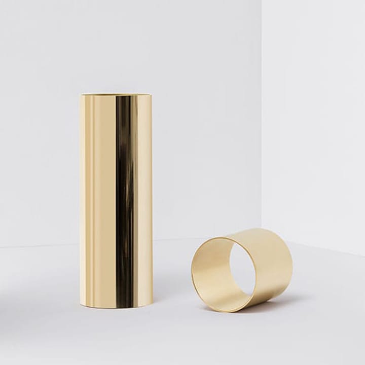 Sawaru golvlampa, guld Flos