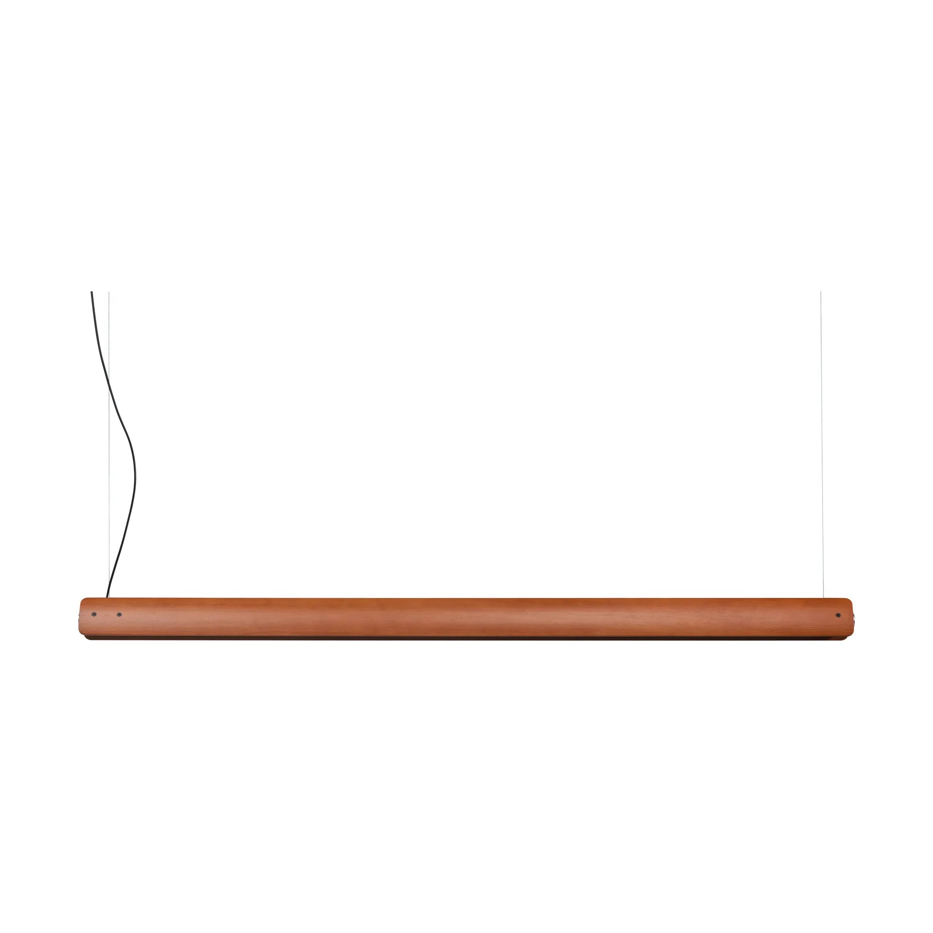 Seki-han pendel 169,2 cm, Heat treatened ash-black metal Flos