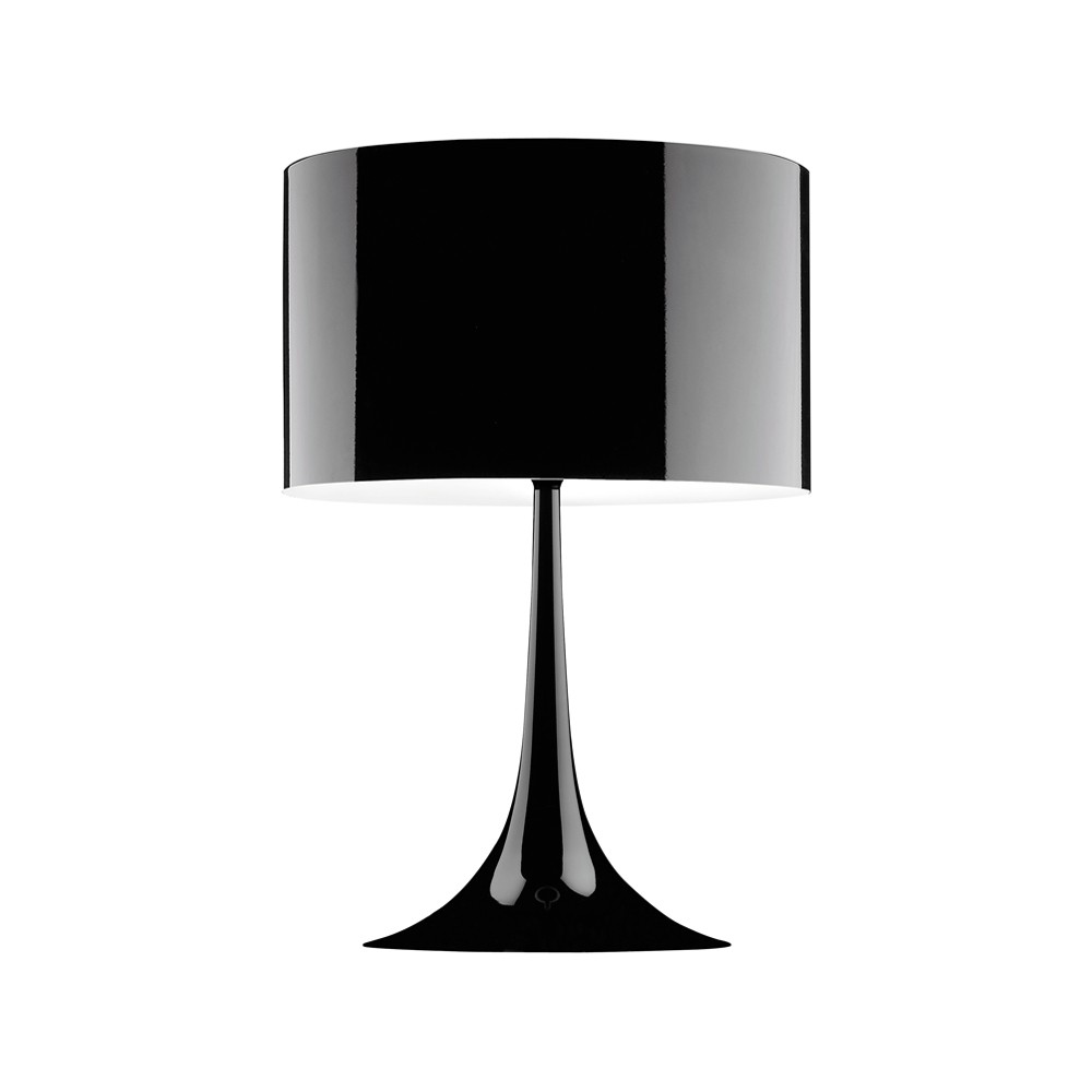Flos Spun Light T2 bordslampa Svart | Skandinavisk Design | Bordslampor | Svart