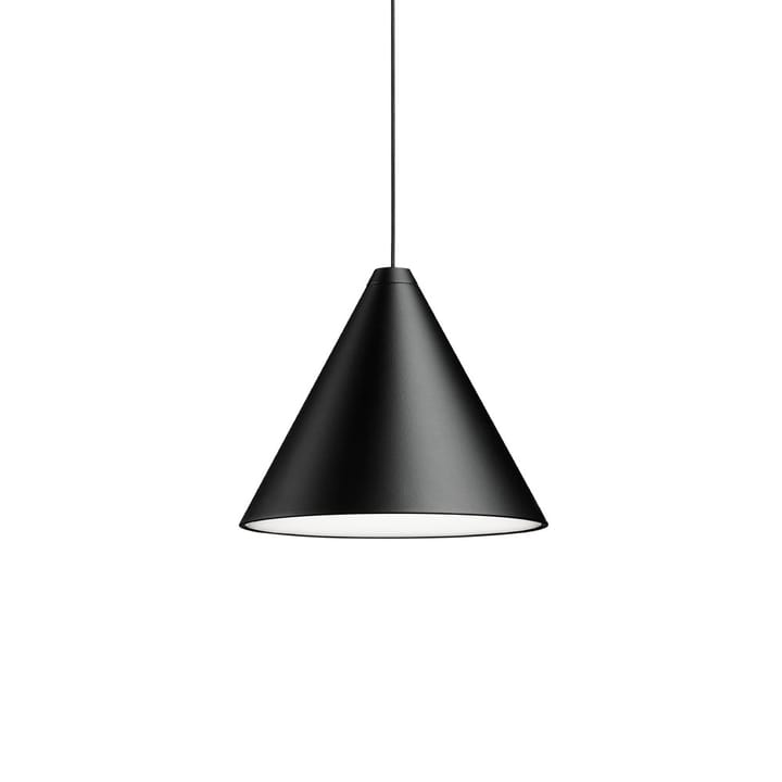 String Light Cone pendel - svart, 12m kabel - Flos