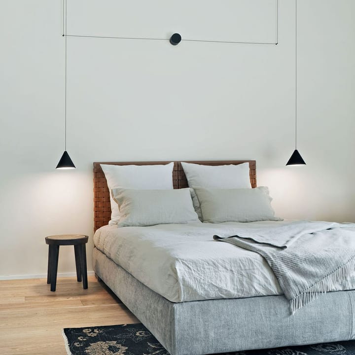 String Light Cone pendel, vit, 22 m kabel Flos