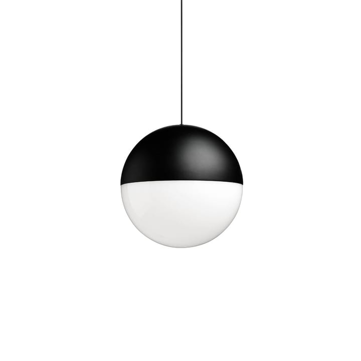 String Light Sphere pendel - svart, 12 m kabel - Flos
