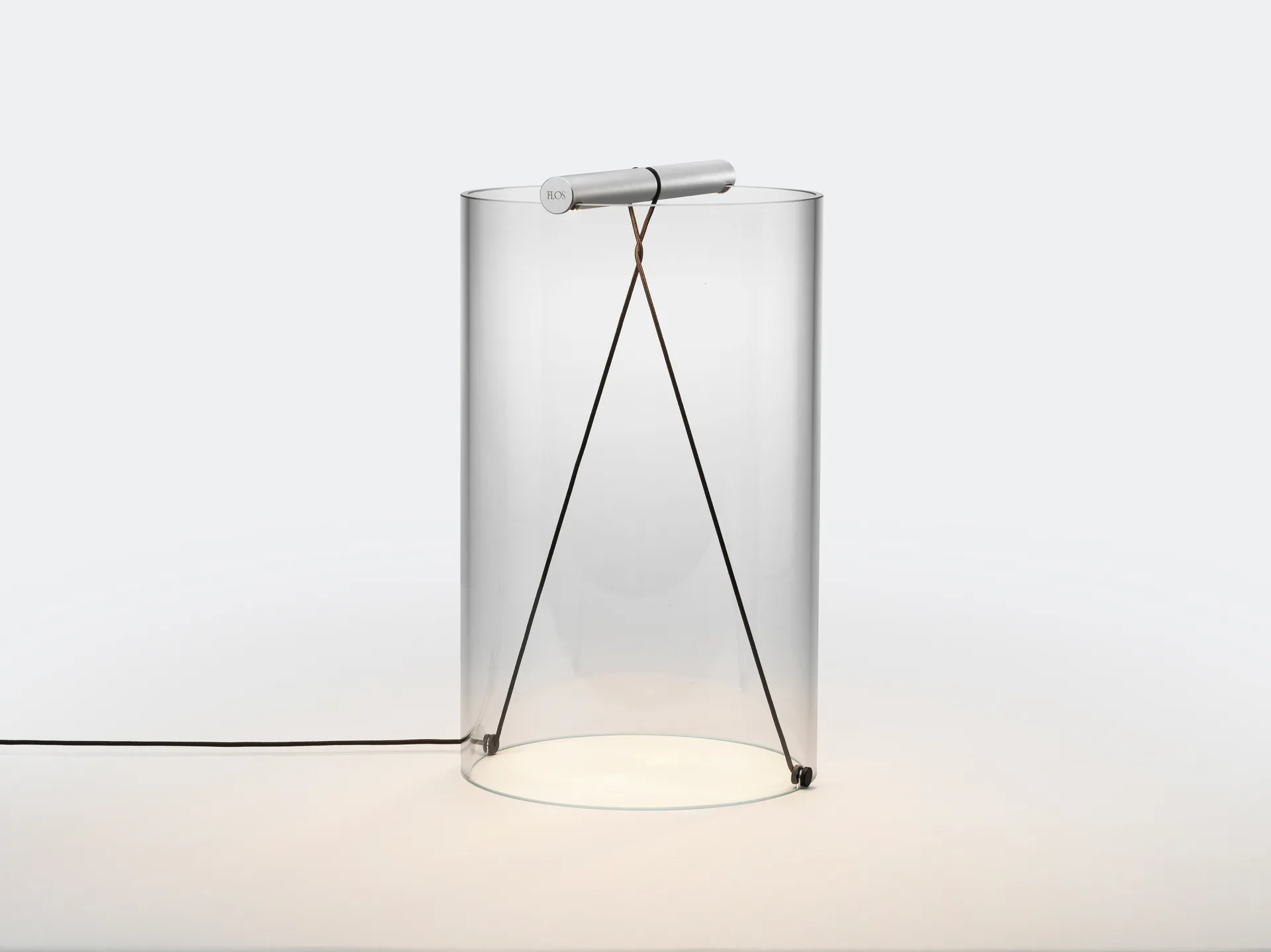 To-Tie T2 bordslampa, Anodiserat aluminium Flos