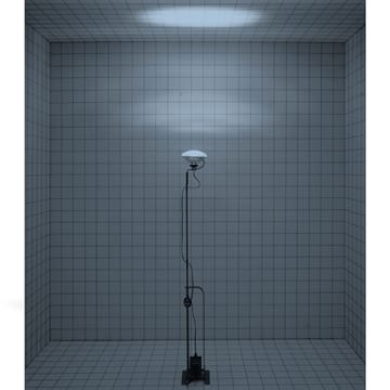 Toio golvlampa - svart lack - Flos