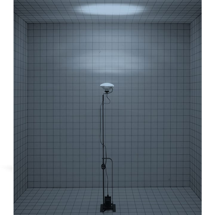 Toio golvlampa, svart lack Flos
