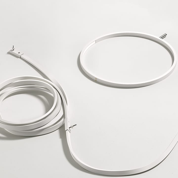 Wirering vägglampa, gr�å/grå Flos
