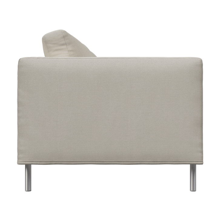 Alex 2,5-sits soffa, Noah 07 light beige-aluminium Fogia