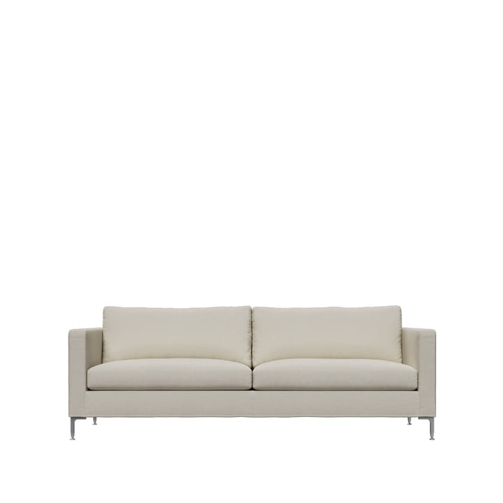 Alex 2,5-sits soffa - Noah 07 light beige-aluminium - Fogia