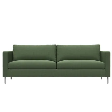 Alex 2,5-sits soffa - Noah 38 dark green-aluminium - Fogia