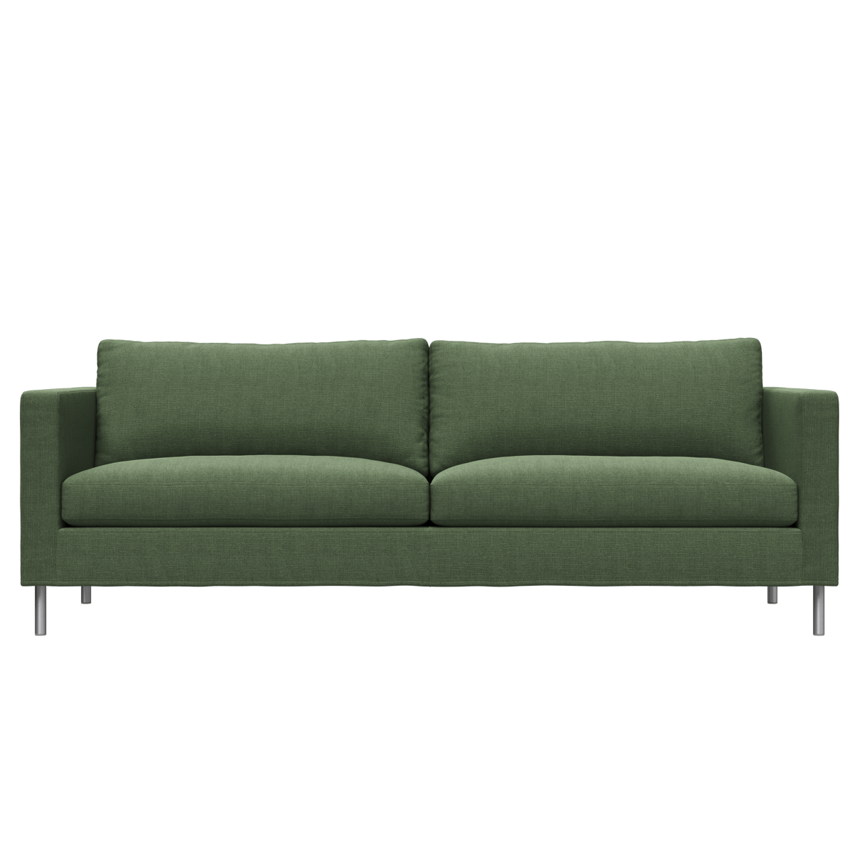 Fogia Alex 2,5-sits soffa Noah 38 dark green-aluminium