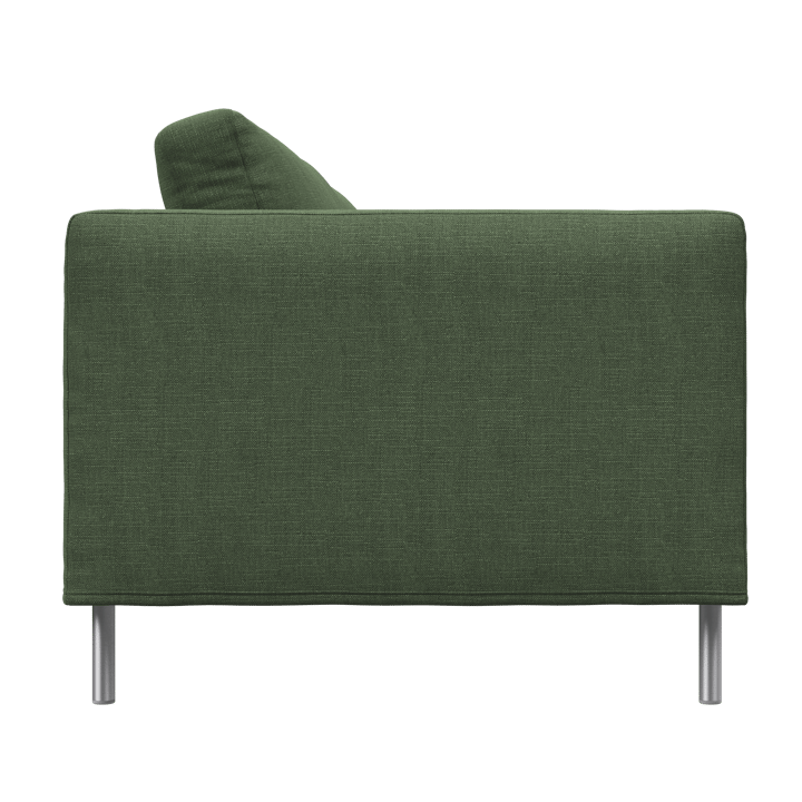Alex 2,5-sits soffa - Noah 38 dark green-aluminium - Fogia