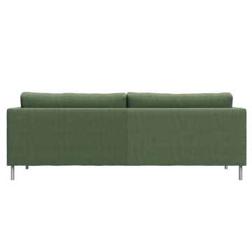Alex 2,5-sits soffa - Noah 38 dark green-aluminium - Fogia