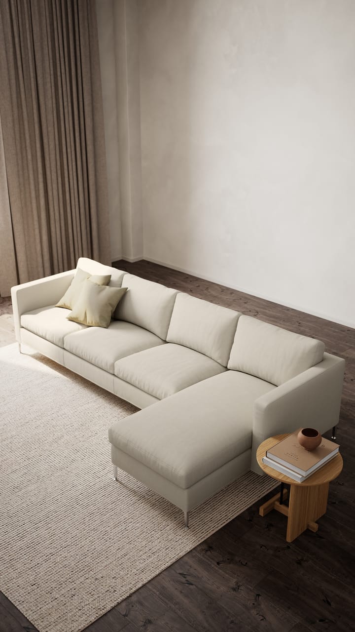 Alex 2,5-sits soffa, Noah 38 dark green-aluminium Fogia