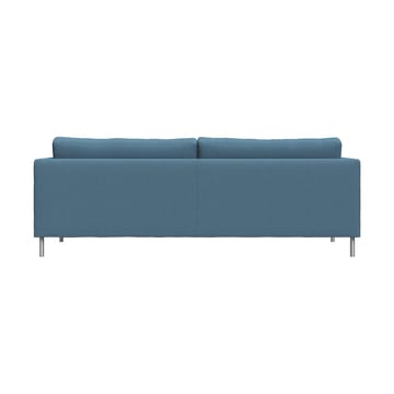 Alex 2,5-sits soffa - Tyg Hiro Light Blue-aluminiumben - Fogia