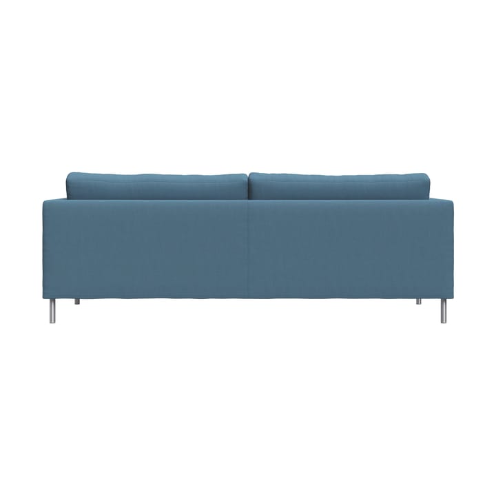 Alex 2,5-sits soffa, Tyg Hiro Light Blue-aluminiumben Fogia