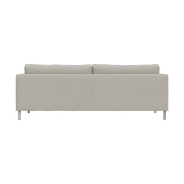 Alex 2,5-sits soffa - Tyg Hiro Sand-aluminiumben - Fogia