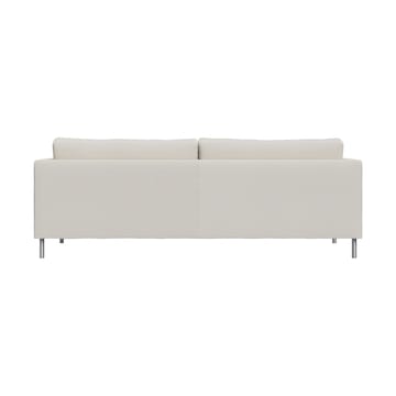 Alex 2,5-sits soffa - Tyg Hiro White-aluminiumben - Fogia