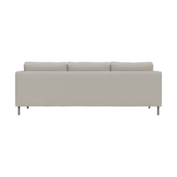 Alex 3-sits soffa - Tyg Hiro Sand-aluminiumben - Fogia