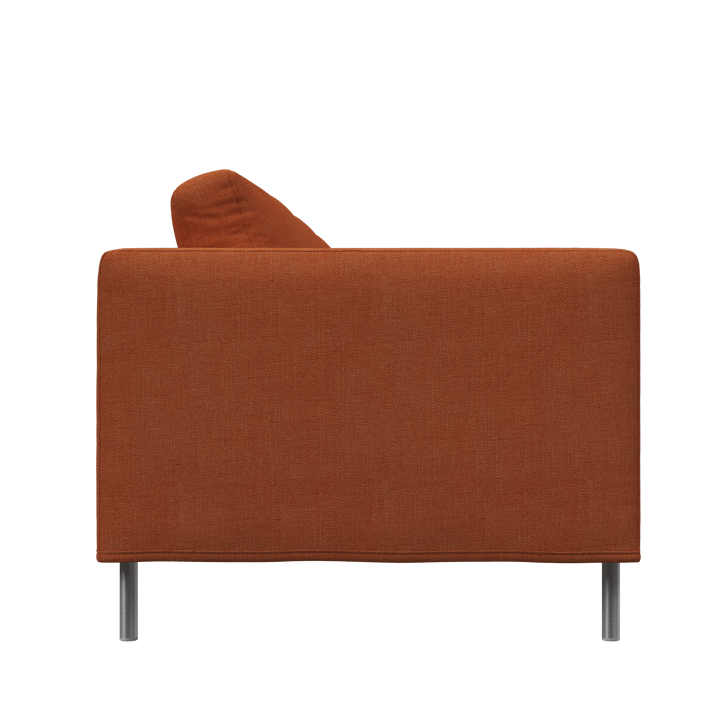 Alex 3-sits soffa, tyg noah 26 rust, aluminiumben Fogia