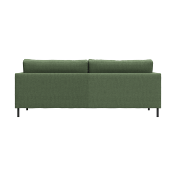 Alex High 2,5-sits soffa - Noah 38-dark green-alu ben - Fogia