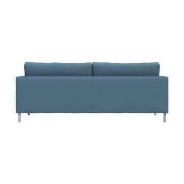 Alex High 2,5-sits soffa - Tyg Hiro Light Blue-aluminiumben - Fogia