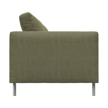 Alex High 2,5-sits soffa - Tyg Hiro Lightgreen-aluminiumben - Fogia
