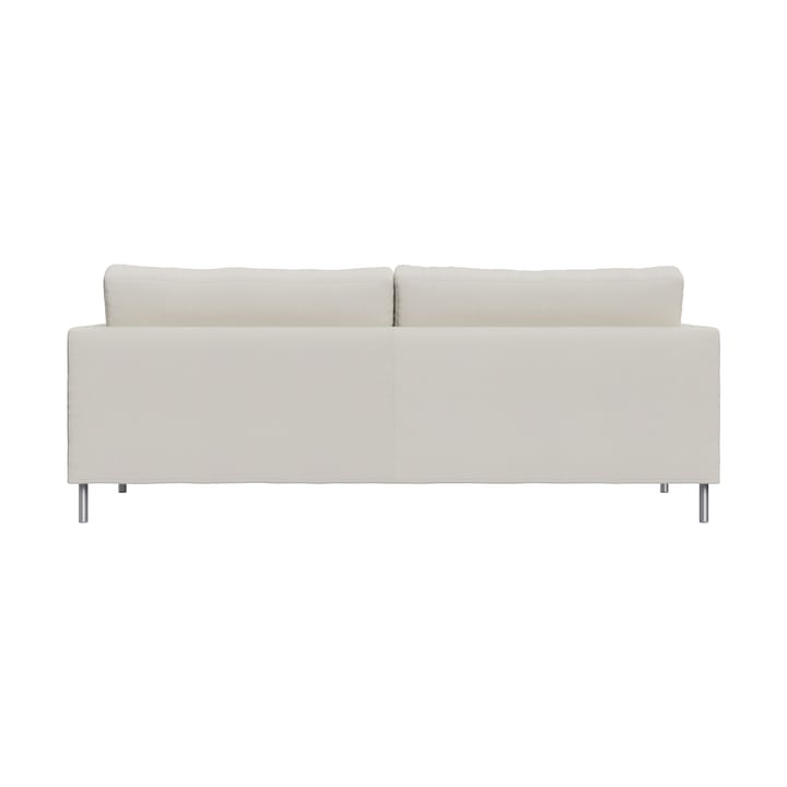 Alex High 2,5-sits soffa, Tyg Hiro White-aluminiumben Fogia