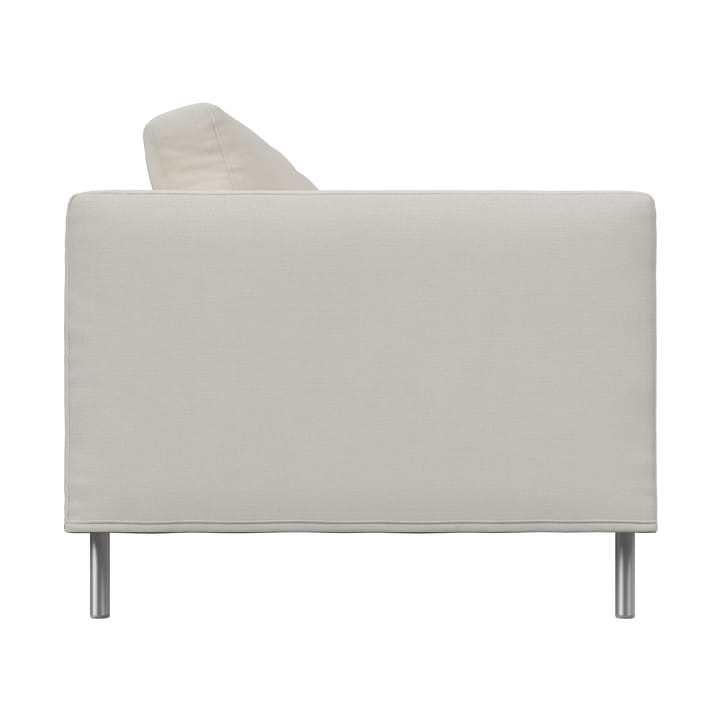 Alex High 2,5-sits soffa, Tyg Hiro White-aluminiumben Fogia