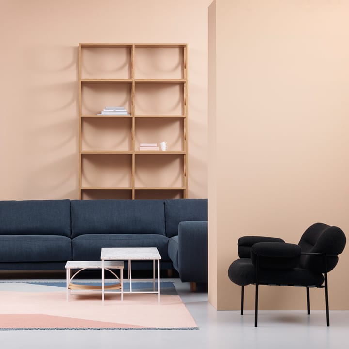 Arch hylla, ek klarlack, mini Fogia
