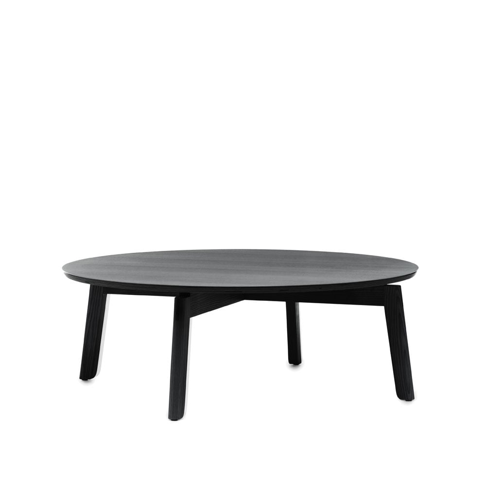 Fogia Area soffbord ask svartbets, o80 h.28 cm | Skandinavisk Design | Soffbord | Svart